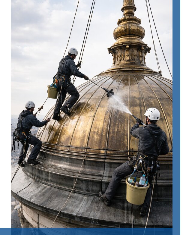Мойка куполов и шпилей в Рыбинске от 8326 р. - заказать | ВЫСОТНИК-Рбн