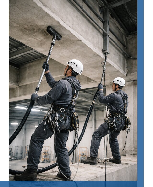 Обеспыливание потолочных конструкций в Рыбинске от 260 р. |ВЫСОТНИК-Рбн