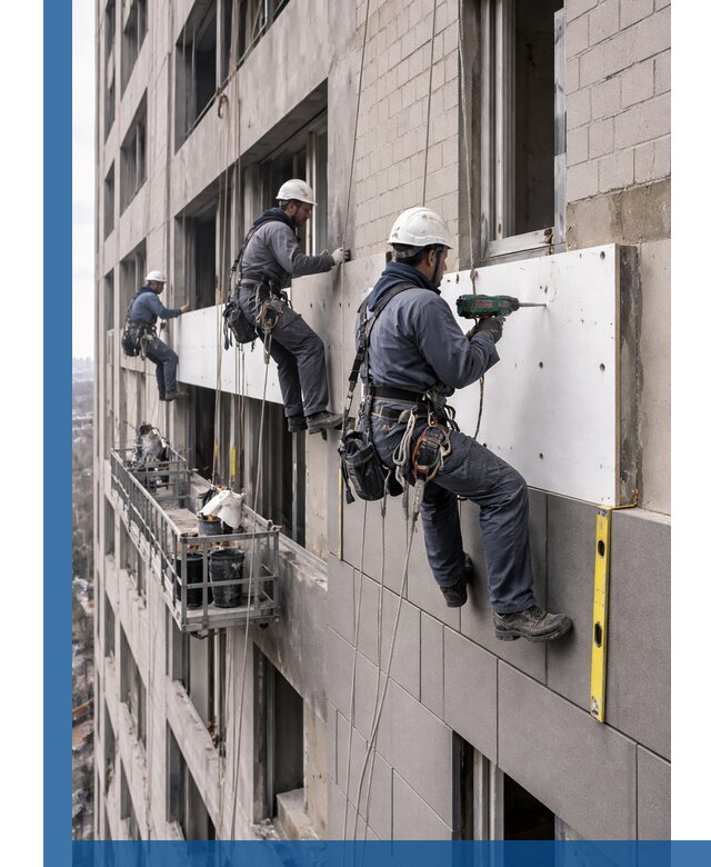 Монтаж фасадных термопанелей высокого качества в Рыбинске