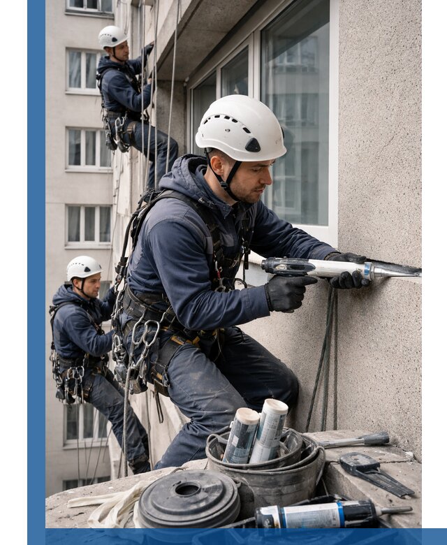 Герметизация швов лоджии в Рыбинске профессионально и надежно