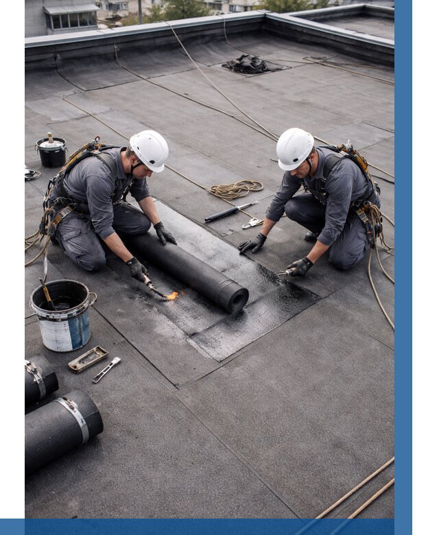 Ремонт мягкой кровли под ключ в Рыбинске от 729 р. | ВЫСОТНИК-Рбн