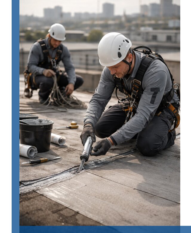 Аварийное и капитальное устранение протечек кровли в Рыбинске