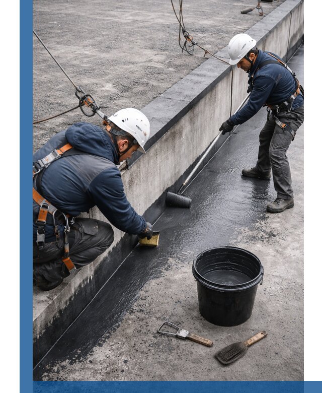 Гидроизоляция кровли жидкой резиной профессионально в Рыбинске