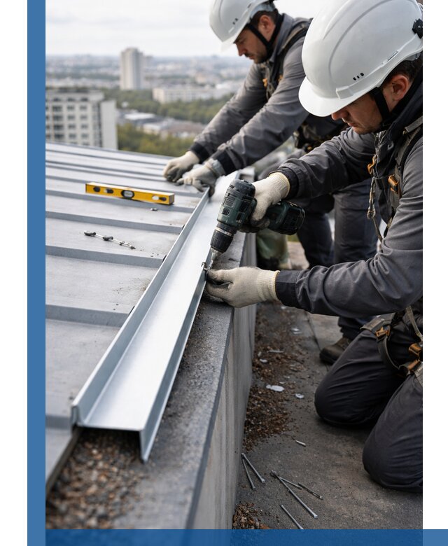 Монтаж капельника на кровле в Рыбинске с гарантией качества