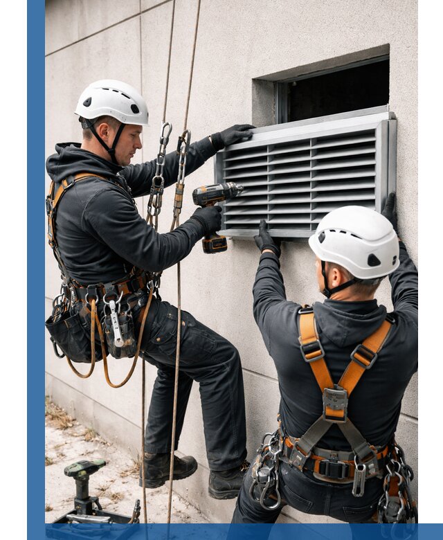 Монтаж вентиляционных решеток в Рыбинске профессиональный сервис