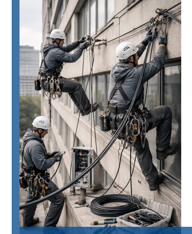 Прокладка оптоволоконного кабеля в Рыбинске под ключ с тестированием