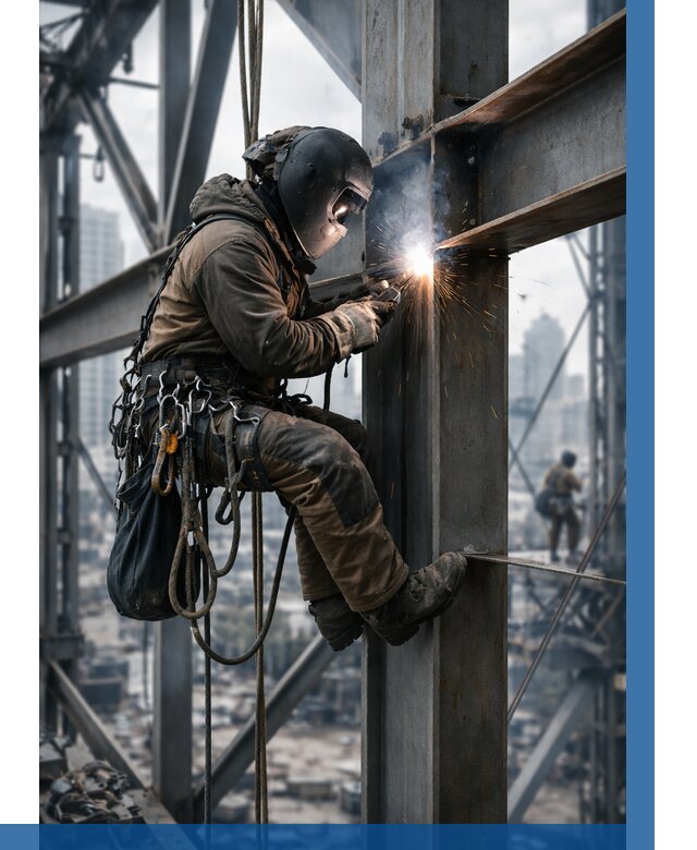 Высотные сварочные работы в Рыбинске от 3643 р. | ВЫСОТНИК-Рбн