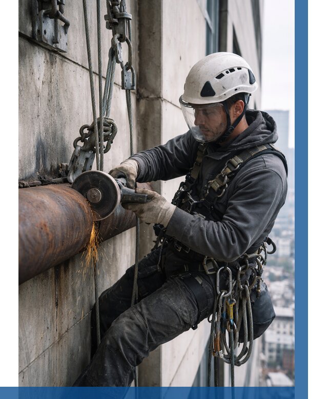 Резка металла на высоте в Рыбинске по цене от 4684 р. | ВЫСОТНИК-Рбн