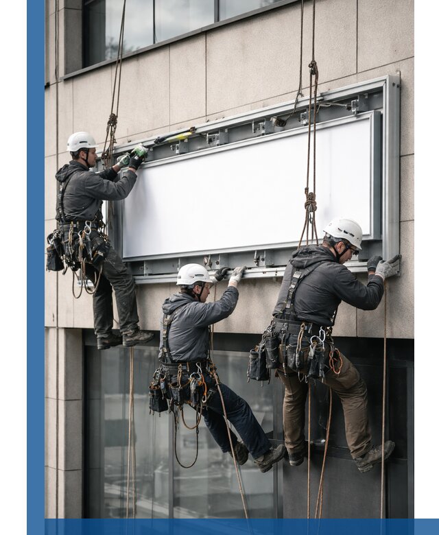 Профессиональный монтаж светового короба под ключ в Рыбинске