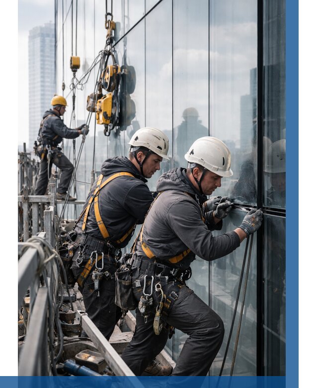 Структурное остекление фасадов в Рыбинске от 9888 р. | ВЫСОТНИК-Рбн