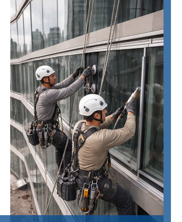 Радиусное остекление фасада в Рыбинске от 12490 р. | ВЫСОТНИК-Рбн