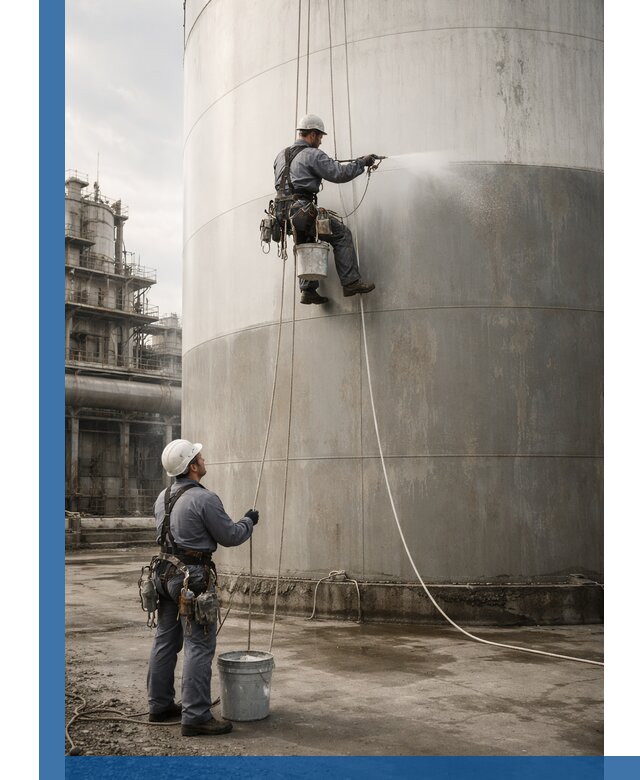 Покраска стальных резервуаров и емкостей в Рыбинске профессионально