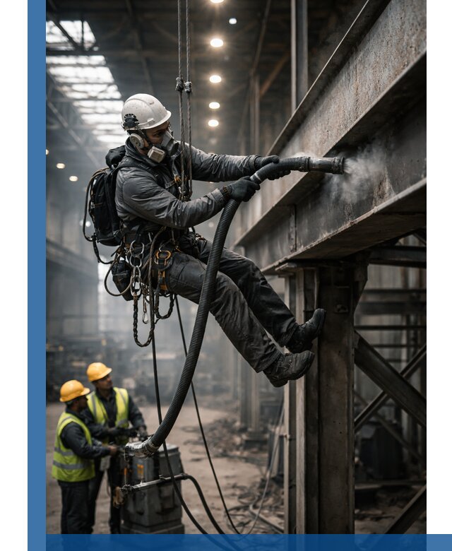 Обеспыливание конструкций в цехах промышленного производства в Рыбинске