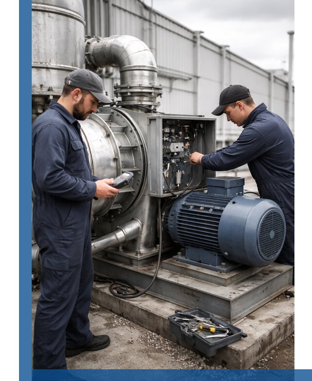 Техническое обслуживание промышленного оборудования в Рыбинске