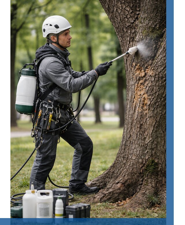 Обработка деревьев от вредителей в Рыбинске от 4684 р. | ВЫСОТНИК-Рбн