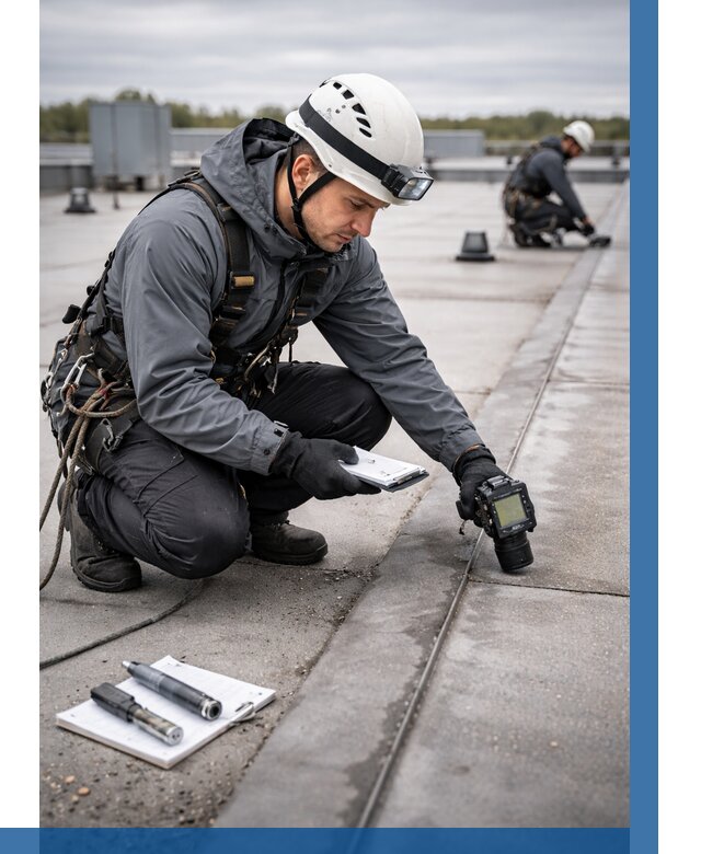 Обследование кровли на протечки в Рыбинске от 4684 р. | ВЫСОТНИК-Рбн